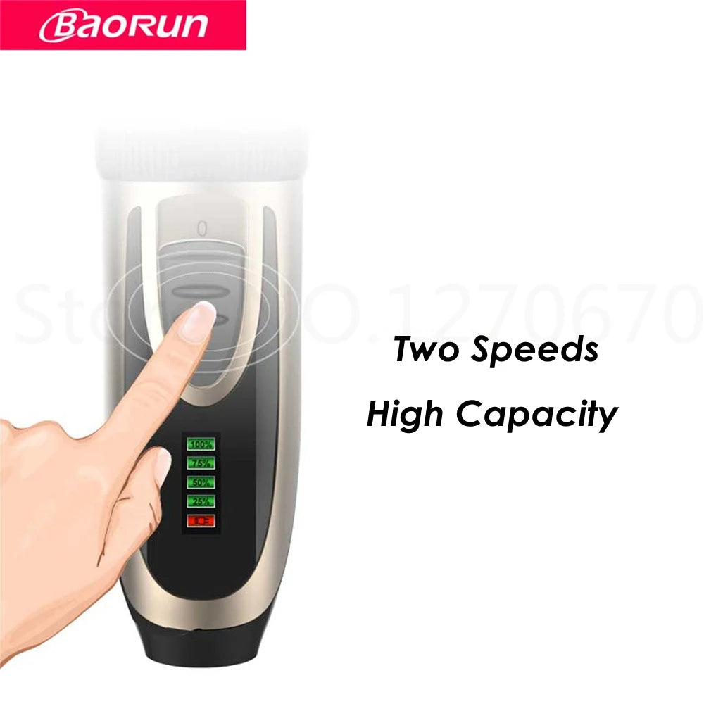 BaoRun Dog Clippers Dogs Grooming Clipper Shaver USB Rechargeable Professional Pet Cat Hair Trimmer Low-Noise Haricut Machine