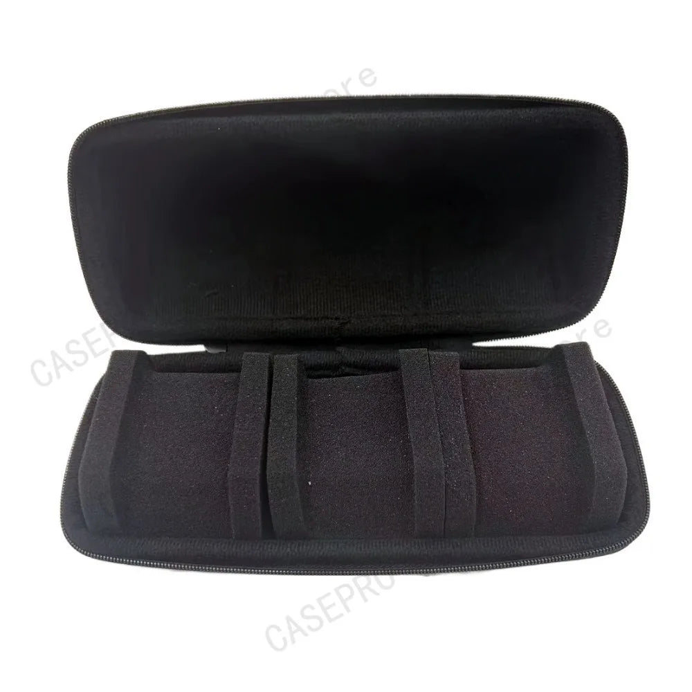 Premium Hard-Shell 3 Slots Watch Travel Case - Protective Storage Organizer Box for Men and Women's Watches - Shock-Resistant