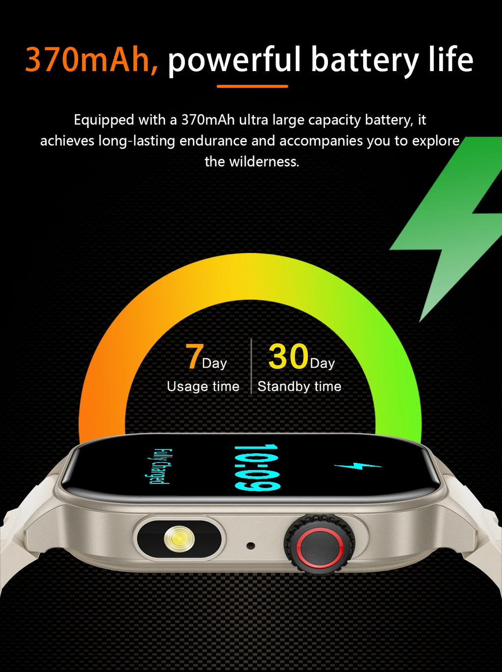 LIGE 2.01" HD Display Smart Watch For Men Women Health Monitor Sports Fitness Watches AI Voice Bluetooth Call Man Smartwatch New
