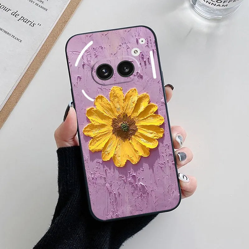 For Nothing Phone 2a Case Fashion Panda Soft Silicone Back Cases for Nothing Phone 1 2 2A Phone Cover Phone1 etui Fundas bags