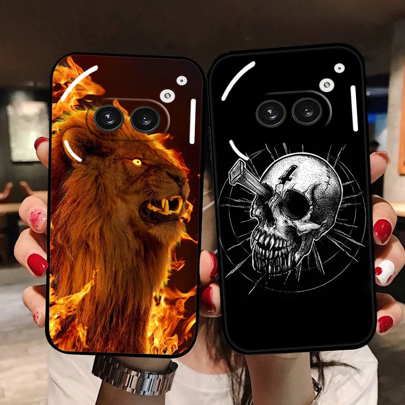 For Nothing Phone 2a Case Fashion Panda Soft Silicone Back Cases for Nothing Phone 1 2 2A Phone Cover Phone1 etui Fundas bags