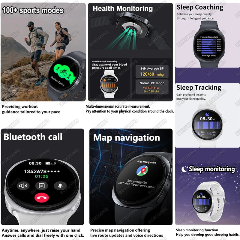 Watch 8 Mini GPS Track Smart Watch Men Women Map Navigation Bluetooth Call NFC IP68 Waterproof Compass Sport Smartwatch 2025 New