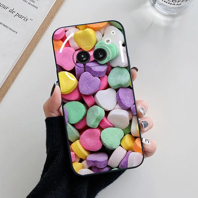 For Nothing Phone 2a Case Fashion Panda Soft Silicone Back Cases for Nothing Phone 1 2 2A Phone Cover Phone1 etui Fundas bags