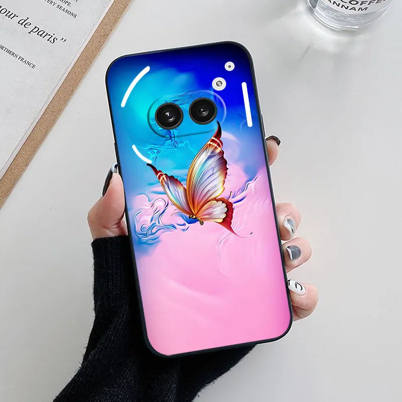 For Nothing Phone 2a Case Fashion Panda Soft Silicone Back Cases for Nothing Phone 1 2 2A Phone Cover Phone1 etui Fundas bags