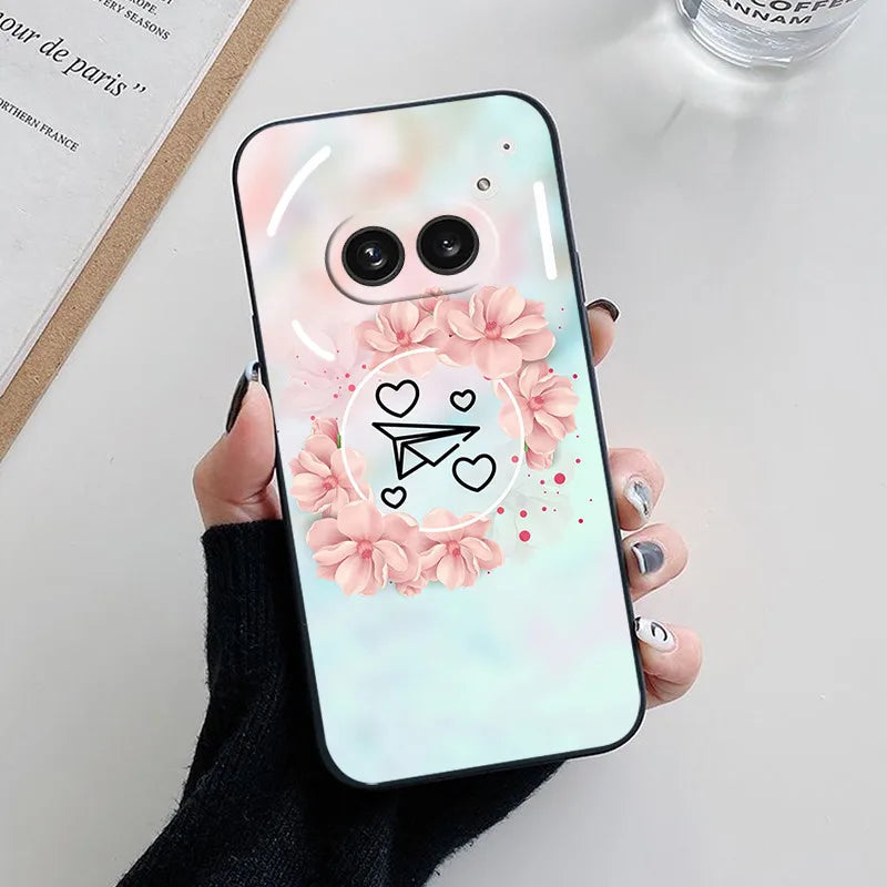 For Nothing Phone 2a Case Fashion Panda Soft Silicone Back Cases for Nothing Phone 1 2 2A Phone Cover Phone1 etui Fundas bags