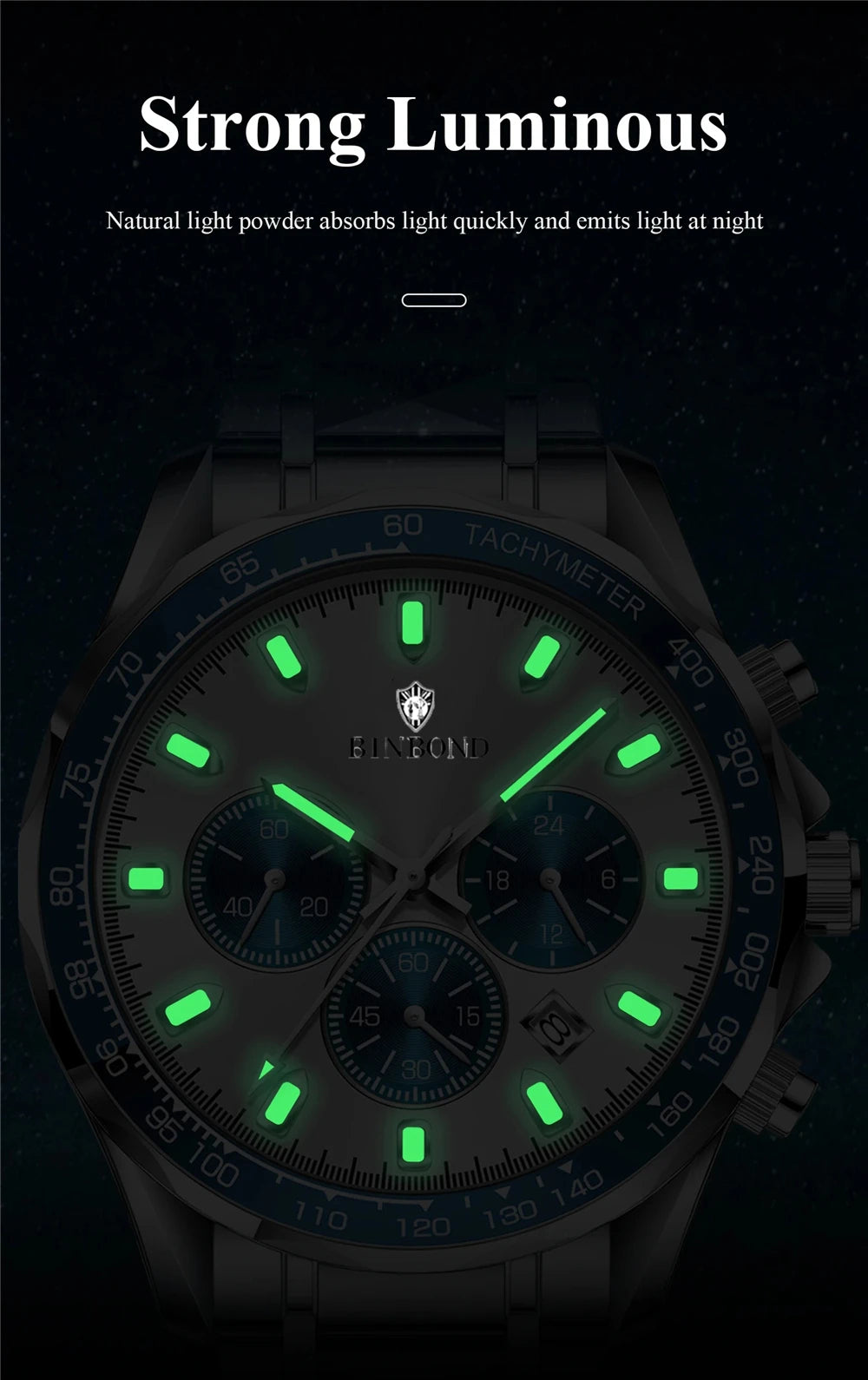 New Automatic Watch For Man Small Dial Blue Digital Fashion Quartz Wristwatches Men Clock Luxury Watches Mens Gifts Cadeau Homme
