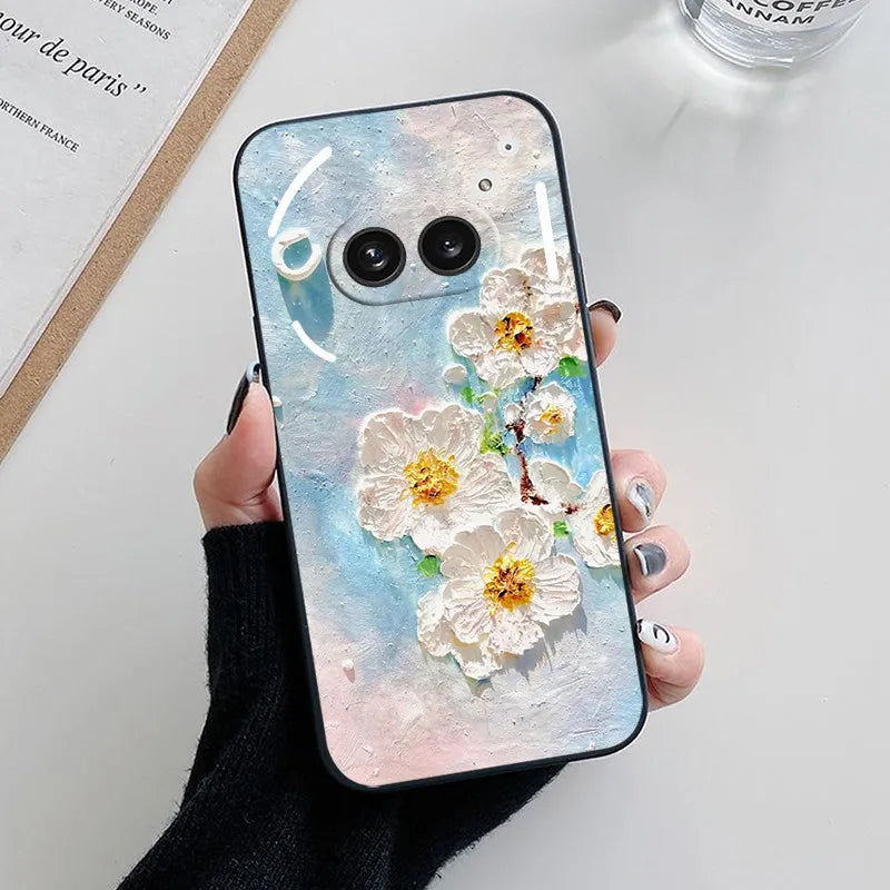 For Nothing Phone 2a Case Fashion Panda Soft Silicone Back Cases for Nothing Phone 1 2 2A Phone Cover Phone1 etui Fundas bags