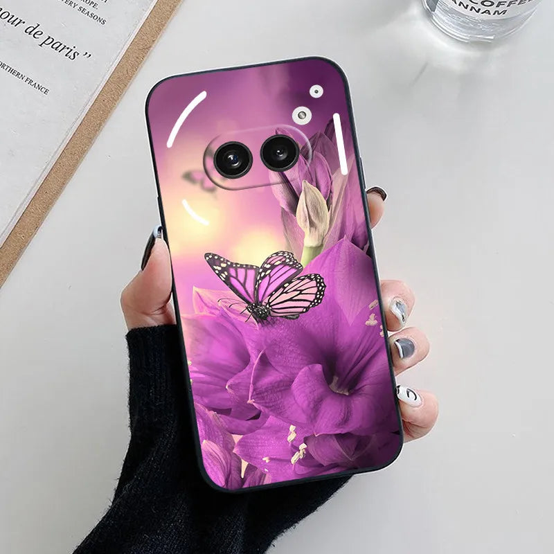 For Nothing Phone 2a Case Fashion Panda Soft Silicone Back Cases for Nothing Phone 1 2 2A Phone Cover Phone1 etui Fundas bags