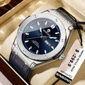 New Man Leather Casual Sports Clock Men Luxury Watch Automatic Watches Mens Top Fashion Quartz Wristwatches Man Reloj Hombre