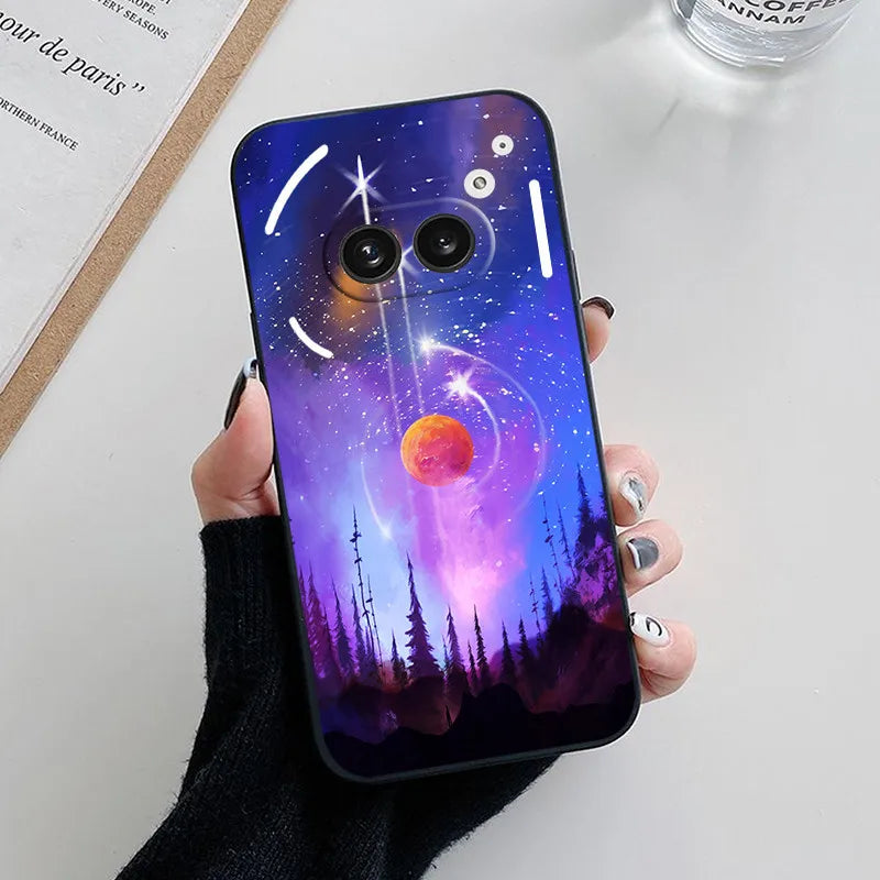 For Nothing Phone 2a Case Fashion Panda Soft Silicone Back Cases for Nothing Phone 1 2 2A Phone Cover Phone1 etui Fundas bags