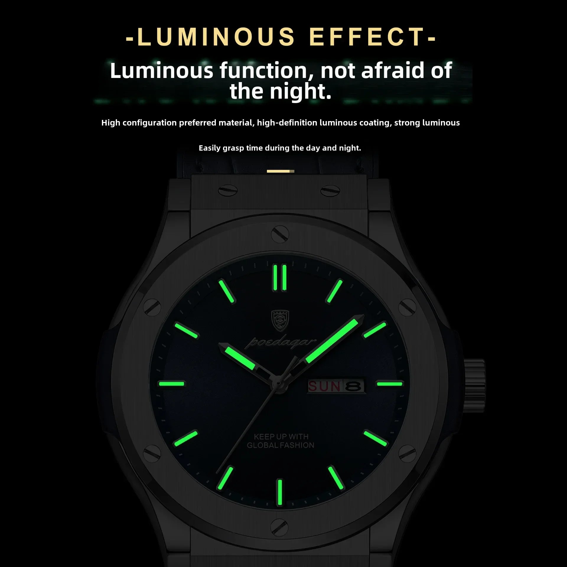 New Man Leather Casual Sports Clock Men Luxury Watch Automatic Watches Mens Top Fashion Quartz Wristwatches Man Reloj Hombre