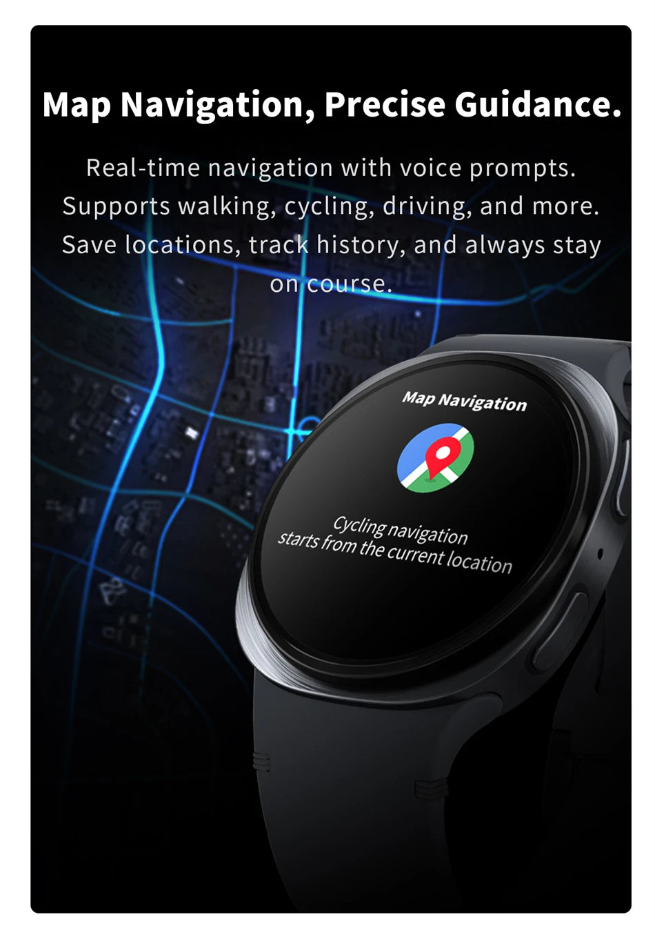 Watch 8 Mini GPS Track Smart Watch Men Women Map Navigation Bluetooth Call NFC IP68 Waterproof Compass Sport Smartwatch 2025 New