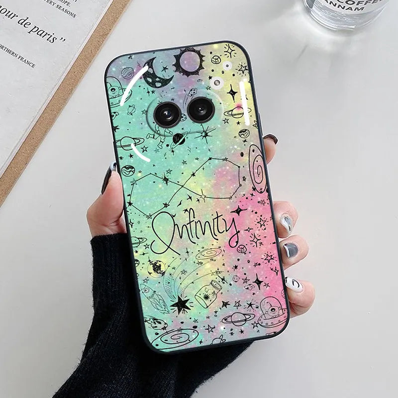 For Nothing Phone 2a Case Fashion Panda Soft Silicone Back Cases for Nothing Phone 1 2 2A Phone Cover Phone1 etui Fundas bags